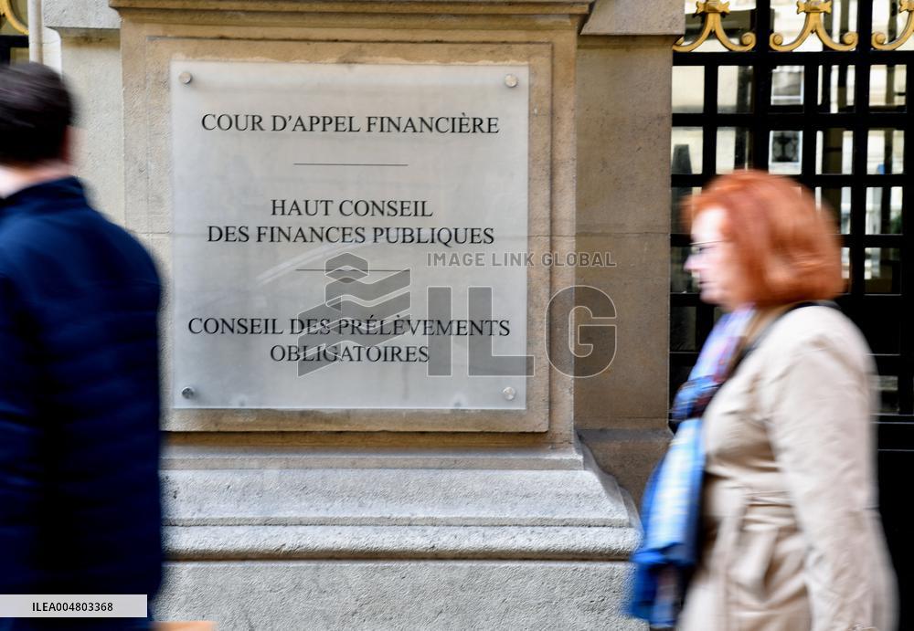 Cour Des Comptes Illustration - Paris