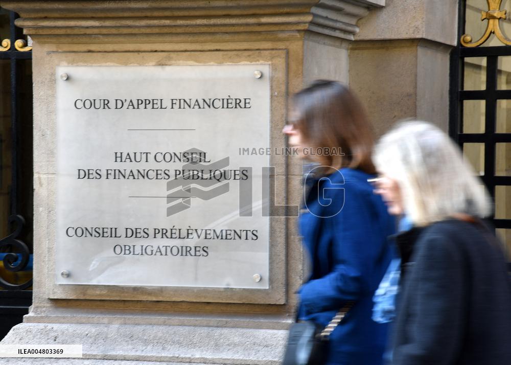 Cour Des Comptes Illustration - Paris