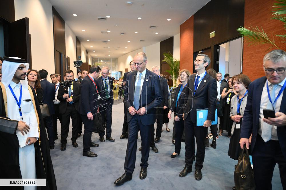 German Chancellor Friedrich Merz and Prime Minister Mark Carneyn in Sharm El Sheikh