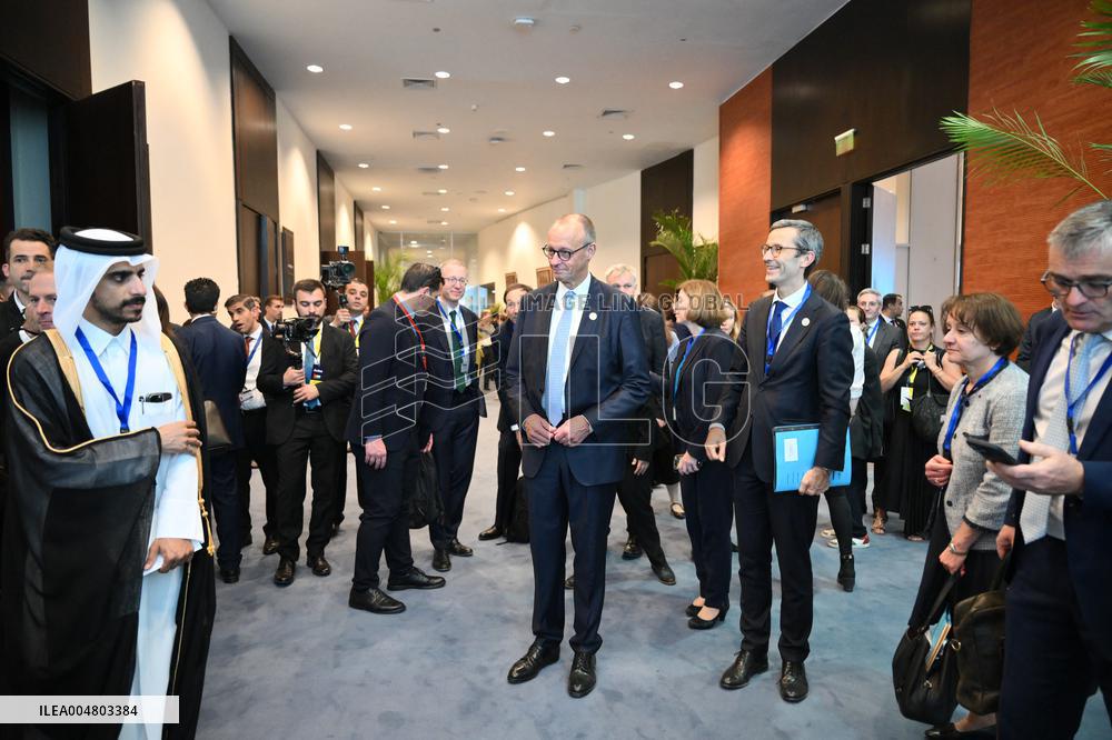 German Chancellor Friedrich Merz and Prime Minister Mark Carneyn in Sharm El Sheikh