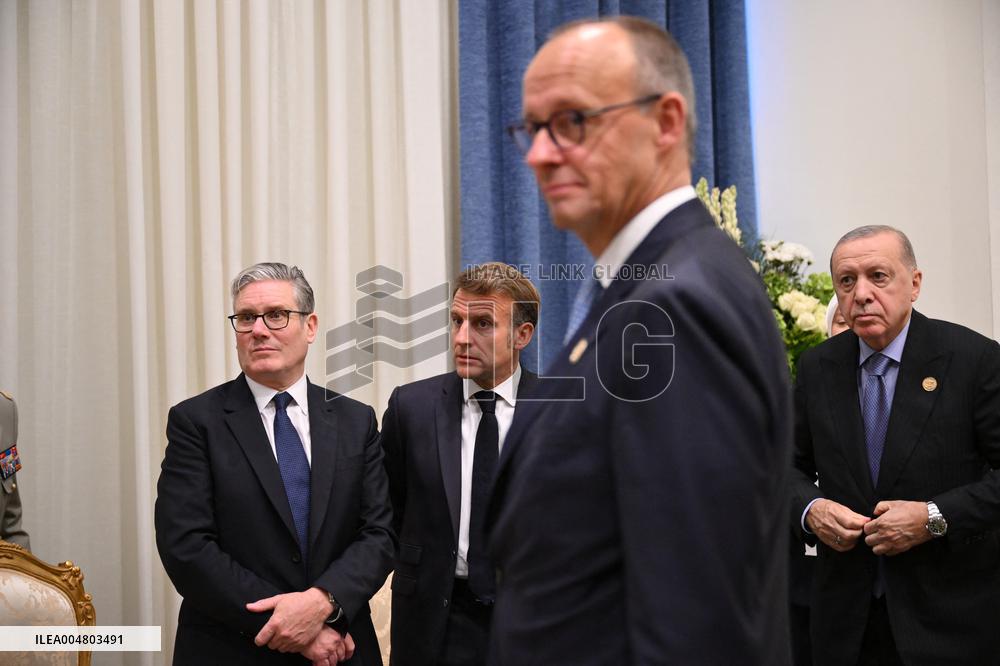 President Macron During Bilateral Meetings - Sharm El Sheikh