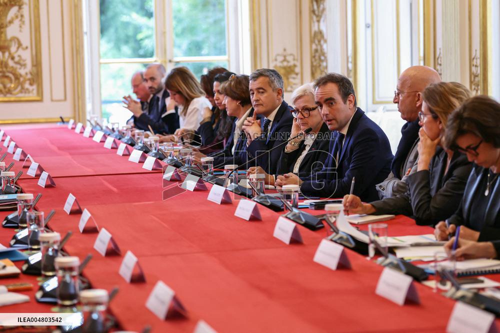 First Meeting of Lecornu's Second Government - Paris