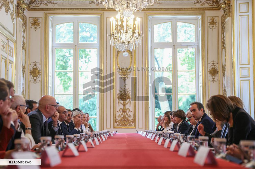 First Meeting of Lecornu's Second Government - Paris
