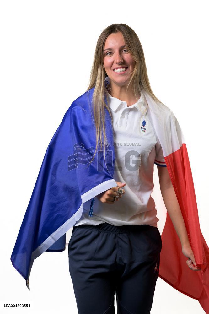 Portraits of The French Team Gathering for Milan-Cortina - Paris