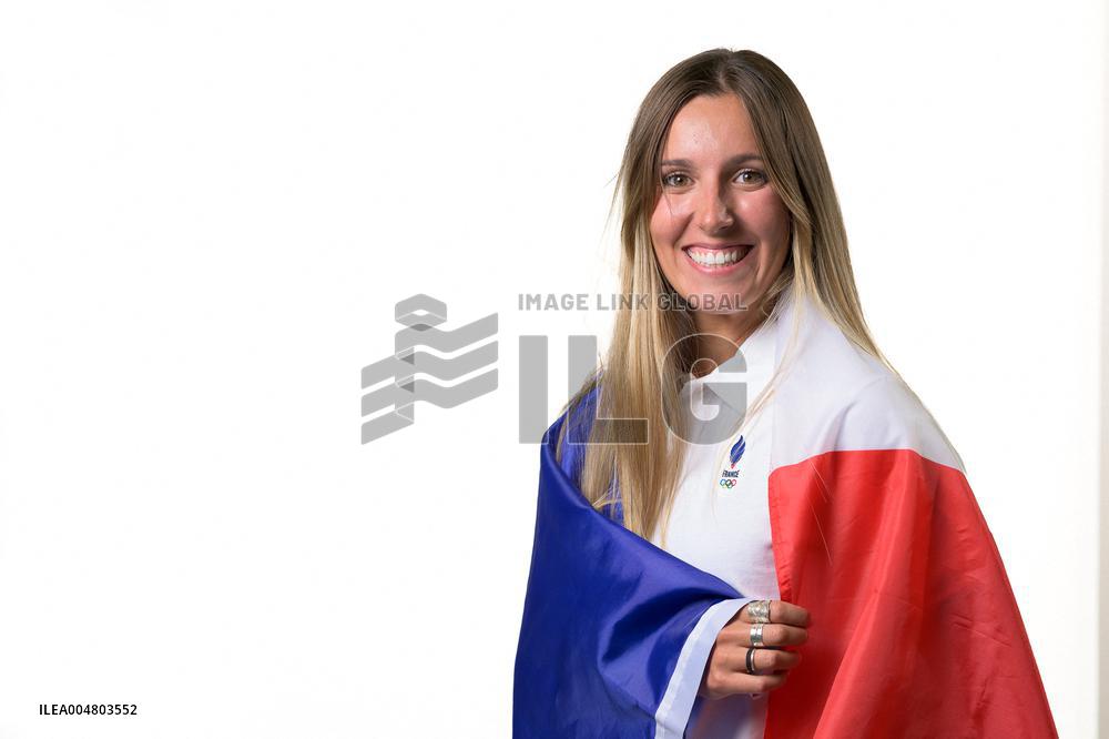 Portraits of The French Team Gathering for Milan-Cortina - Paris