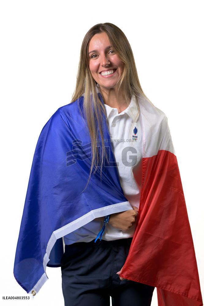 Portraits of The French Team Gathering for Milan-Cortina - Paris
