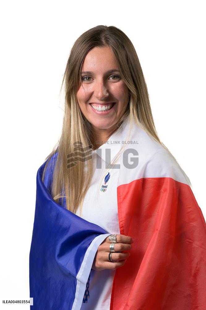 Portraits of The French Team Gathering for Milan-Cortina - Paris