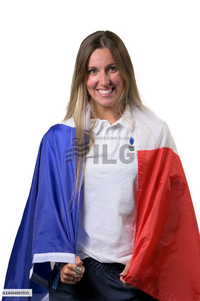 Portraits of The French Team Gathering for Milan-Cortina - Paris