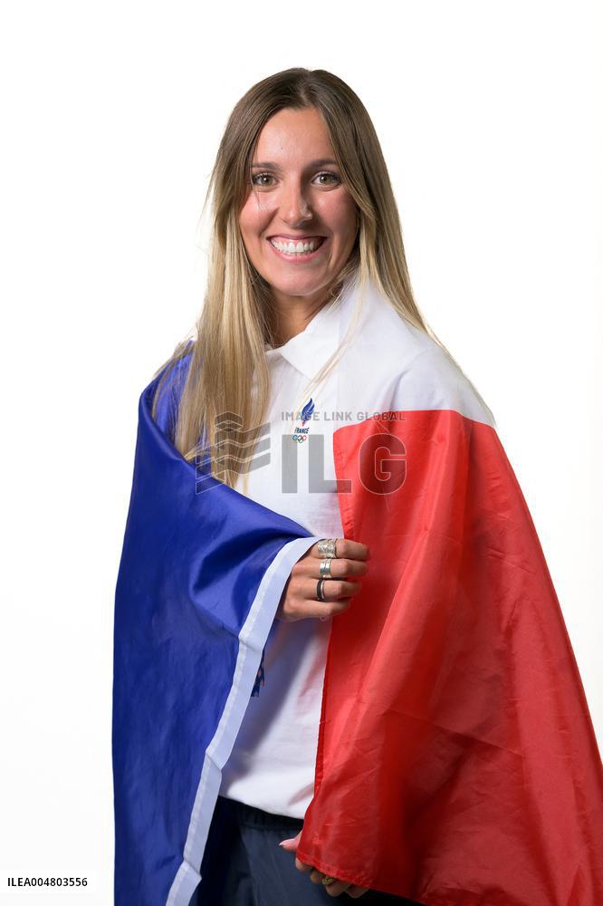 Portraits of The French Team Gathering for Milan-Cortina - Paris
