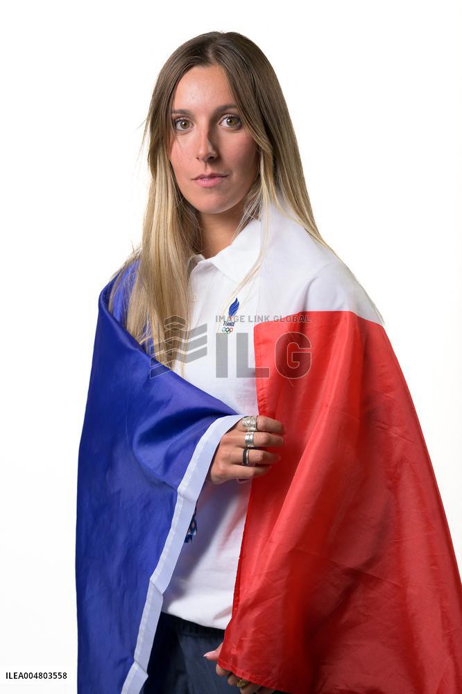 Portraits of The French Team Gathering for Milan-Cortina - Paris