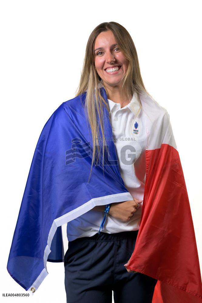 Portraits of The French Team Gathering for Milan-Cortina - Paris
