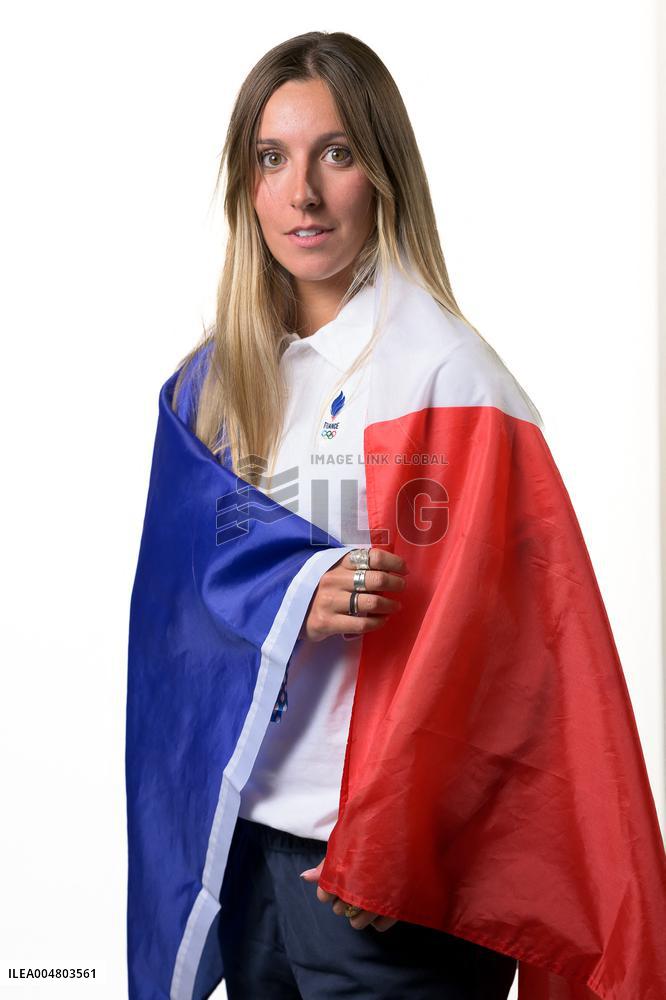 Portraits of The French Team Gathering for Milan-Cortina - Paris