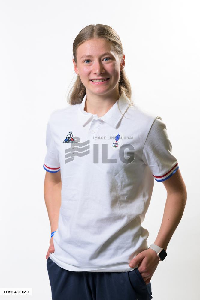 Portraits of The French Team Gathering for Milan-Cortina - Paris