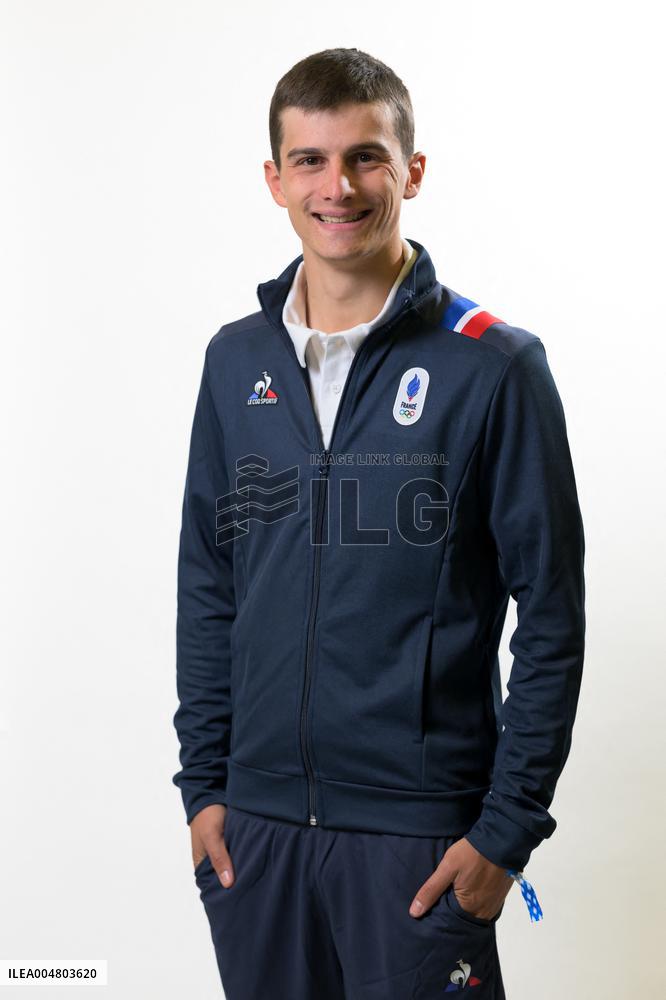 Portraits of The French Team Gathering for Milan-Cortina - Paris