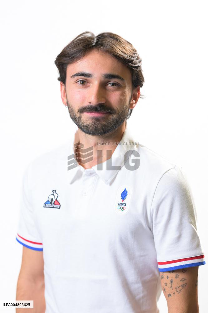 Portraits of The French Team Gathering for Milan-Cortina - Paris
