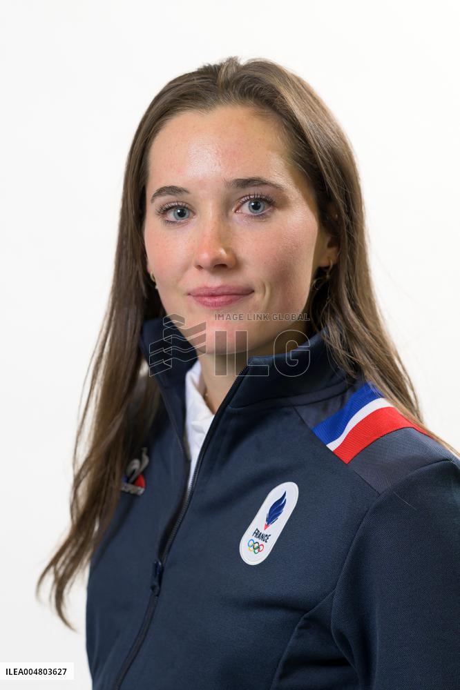 Portraits of The French Team Gathering for Milan-Cortina - Paris
