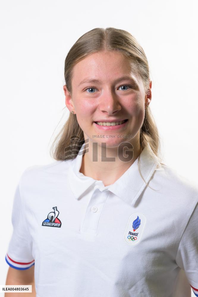 Portraits of The French Team Gathering for Milan-Cortina - Paris