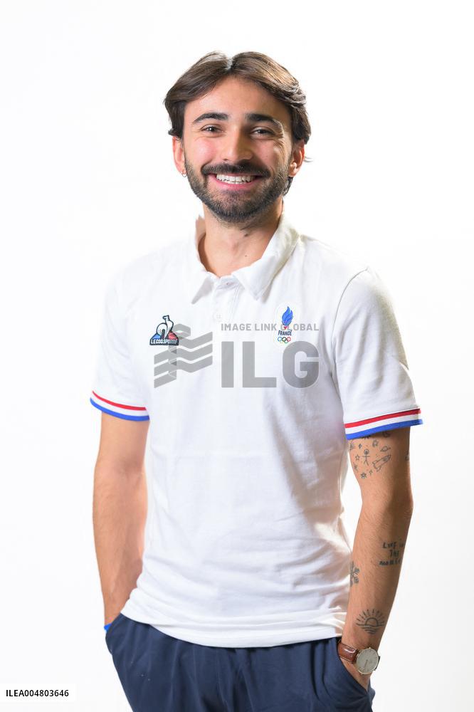 Portraits of The French Team Gathering for Milan-Cortina - Paris