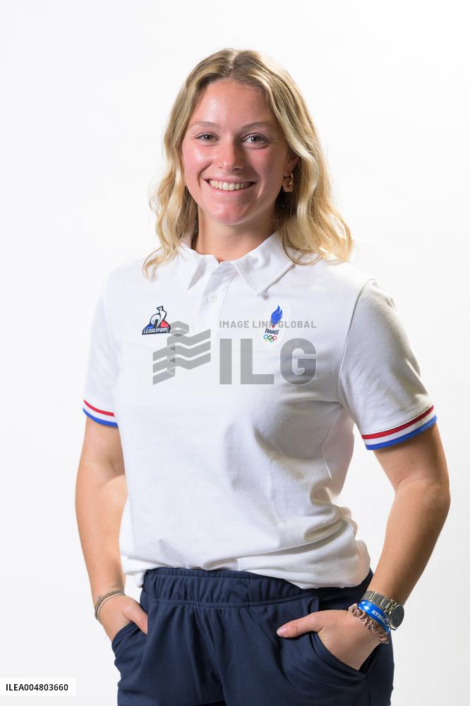 Portraits of The French Team Gathering for Milan-Cortina - Paris