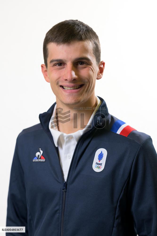 Portraits of The French Team Gathering for Milan-Cortina - Paris