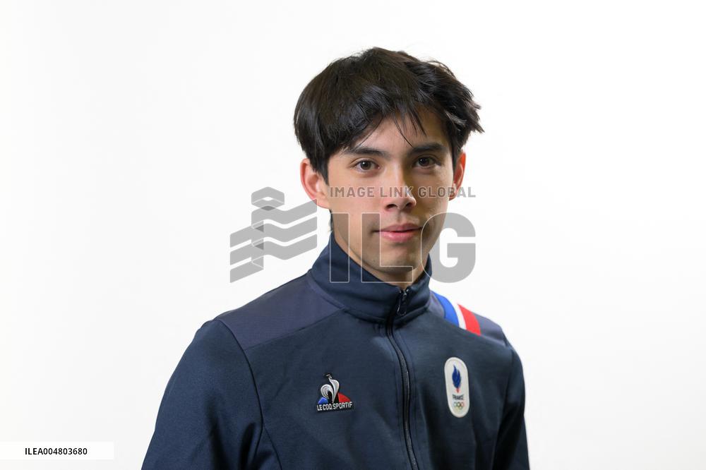 Portraits of The French Team Gathering for Milan-Cortina - Paris