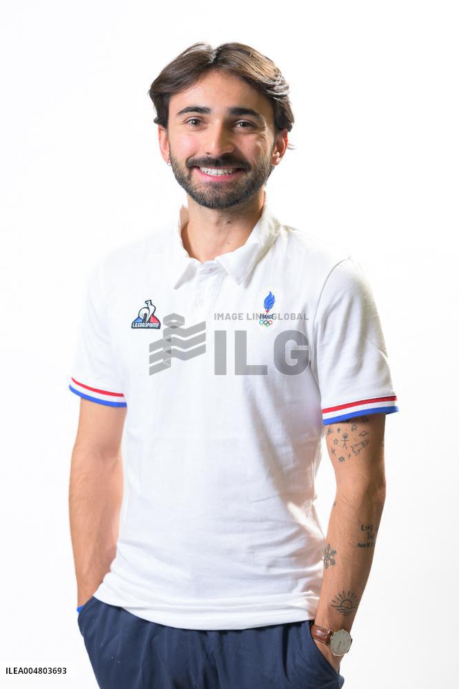 Portraits of The French Team Gathering for Milan-Cortina - Paris