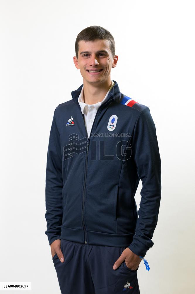 Portraits of The French Team Gathering for Milan-Cortina - Paris