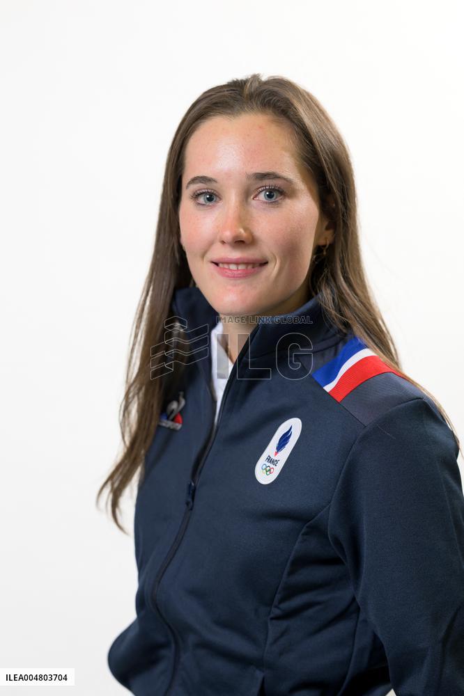Portraits of The French Team Gathering for Milan-Cortina - Paris