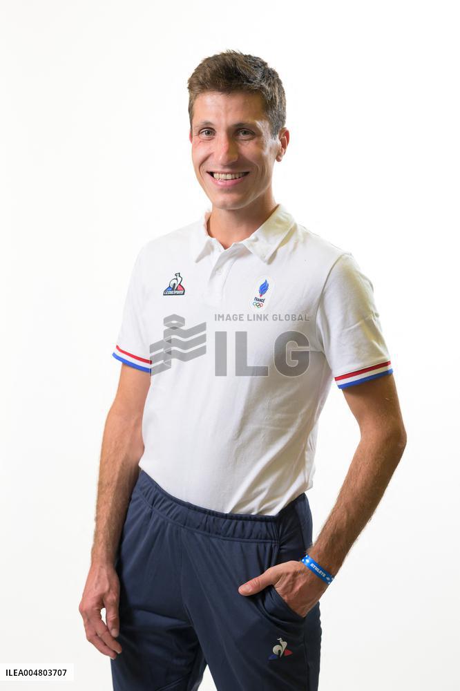 Portraits of The French Team Gathering for Milan-Cortina - Paris