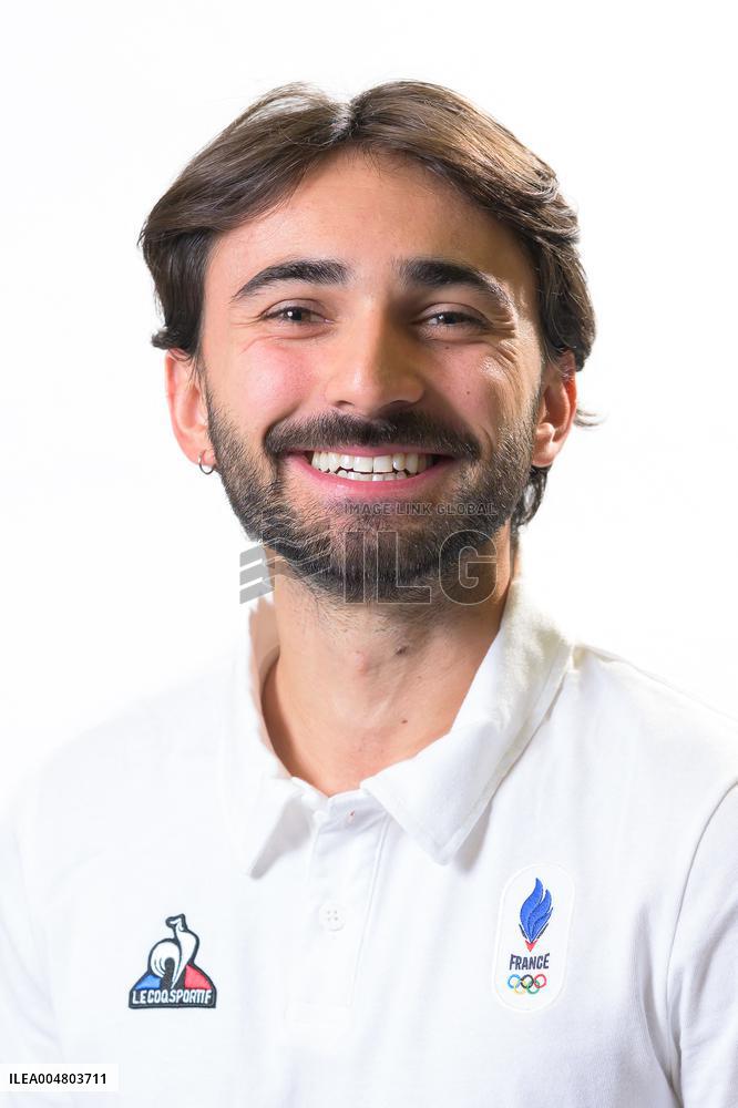 Portraits of The French Team Gathering for Milan-Cortina - Paris