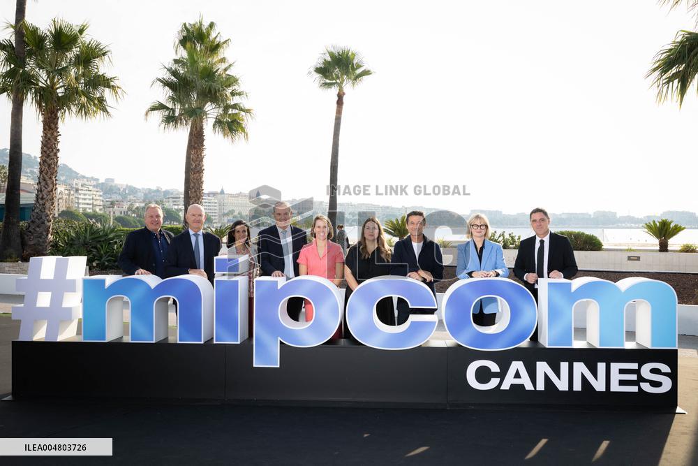Mipcom 2025 - Inauguration of the Mipcom - Cannes 2025