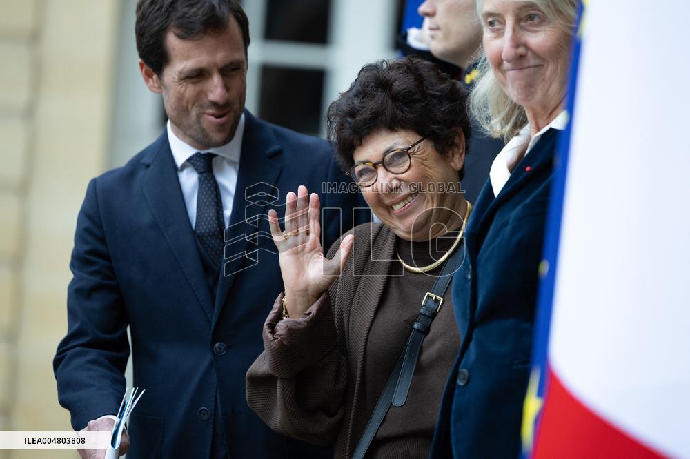 Meeting of newly-appointed ministers at Matignon - Paris