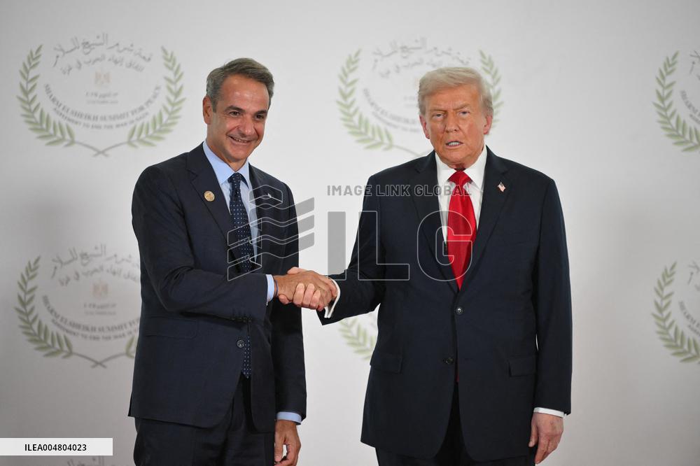 Sharm El-Sheikh Peace Summit in The Egypt