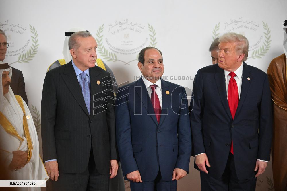 Sharm El-Sheikh Peace Summit in The Egypt