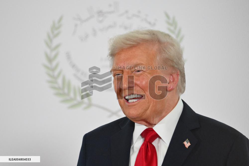 Sharm El-Sheikh Peace Summit in The Egypt