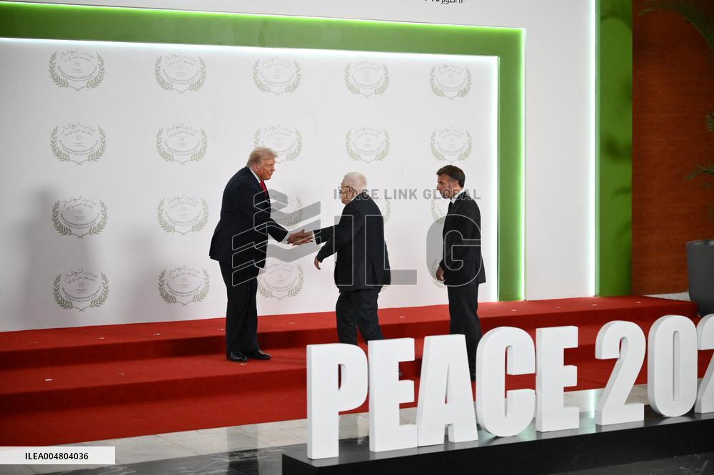 Sharm El-Sheikh Peace Summit in The Egypt