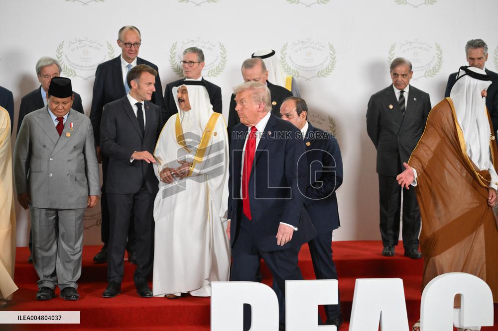 Sharm El-Sheikh Peace Summit in The Egypt