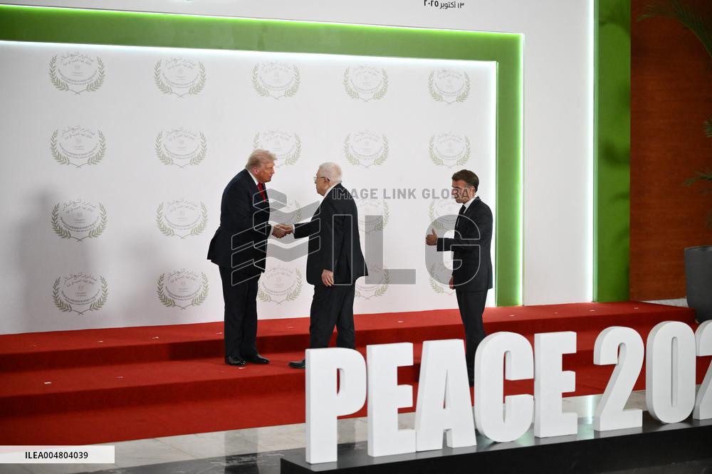 Sharm El-Sheikh Peace Summit in The Egypt