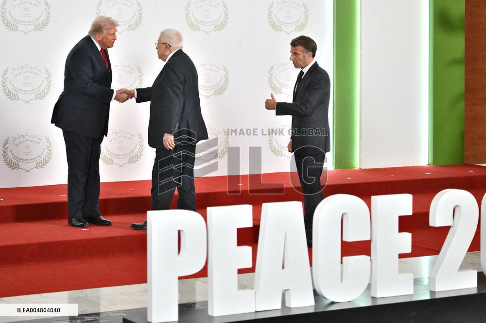 Sharm El-Sheikh Peace Summit in The Egypt