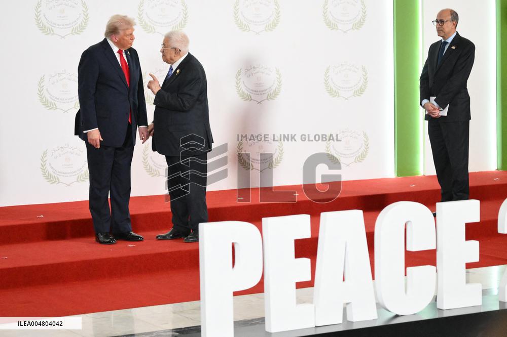 Sharm El-Sheikh Peace Summit in The Egypt