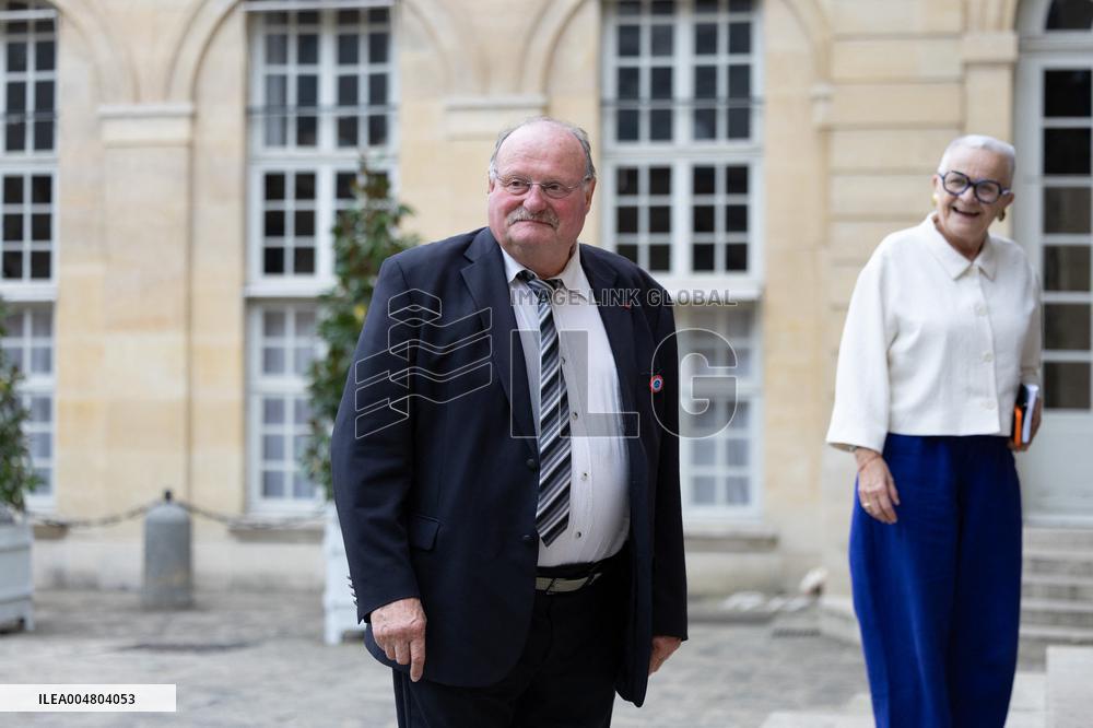 Meeting of newly-appointed ministers at Matignon - Paris