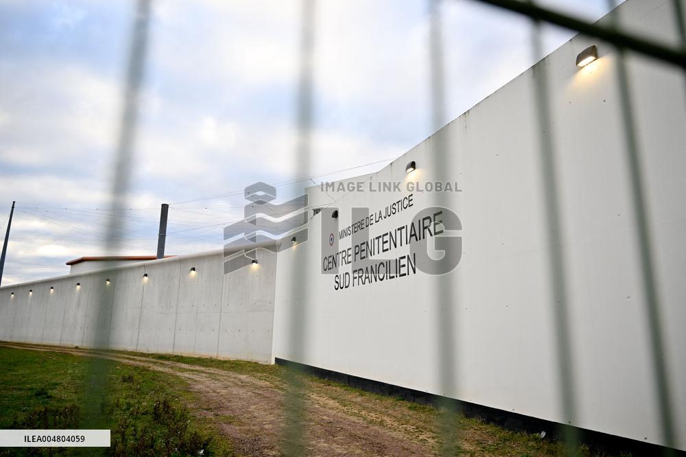 Gerald Darmanin visits the South Paris Region Penitentiary Center - Reau