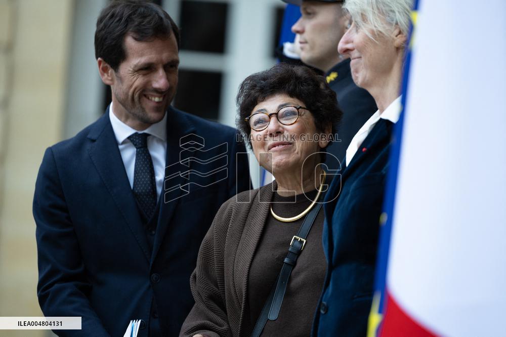 Meeting of newly-appointed ministers at Matignon - Paris