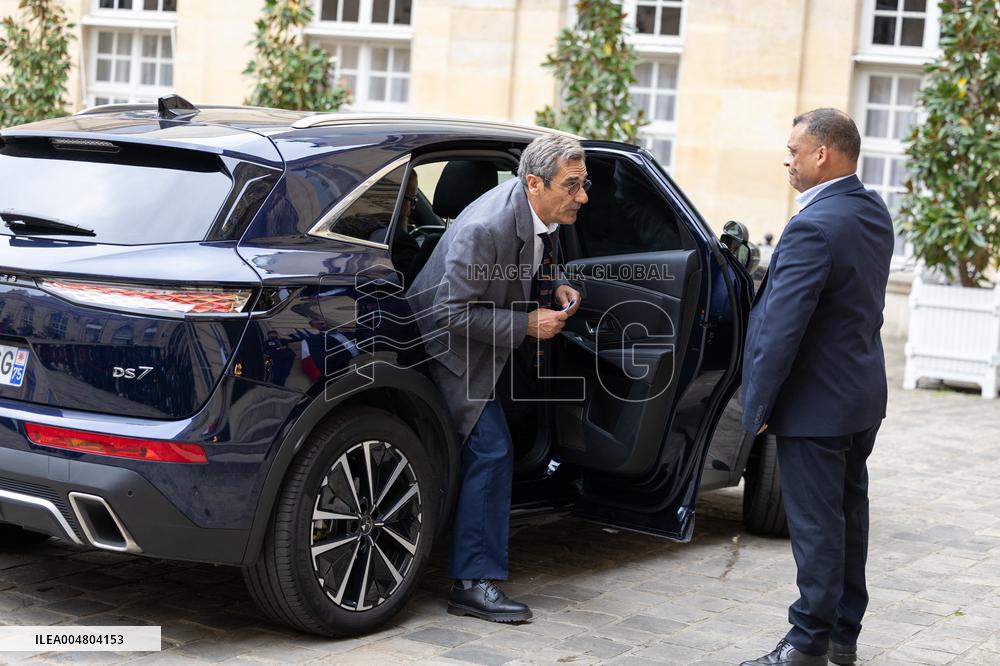 Meeting of newly-appointed ministers at Matignon - Paris