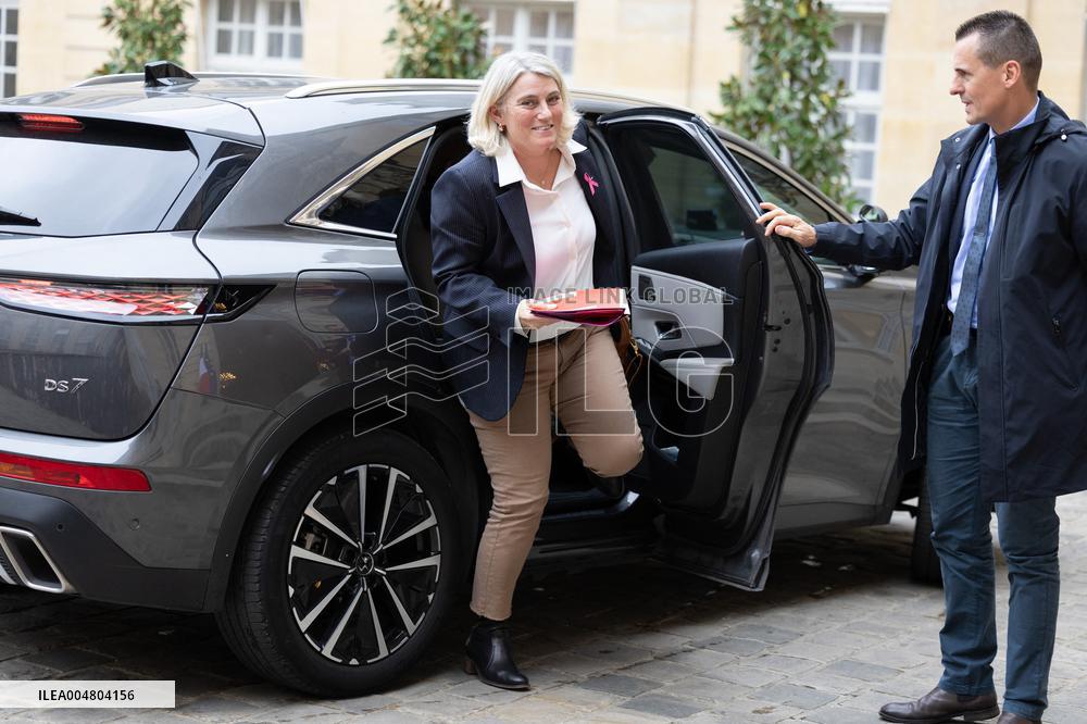 Meeting of newly-appointed ministers at Matignon - Paris