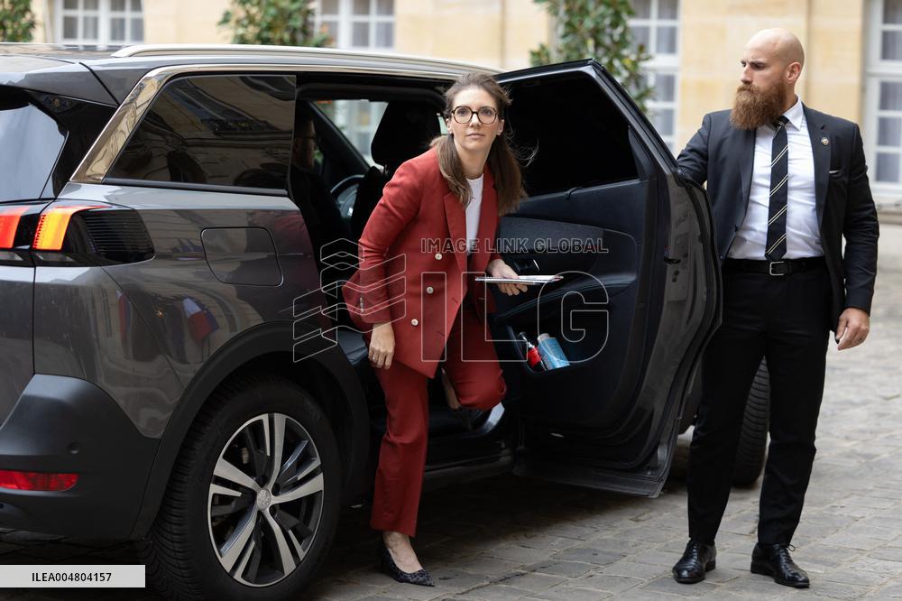 Meeting of newly-appointed ministers at Matignon - Paris