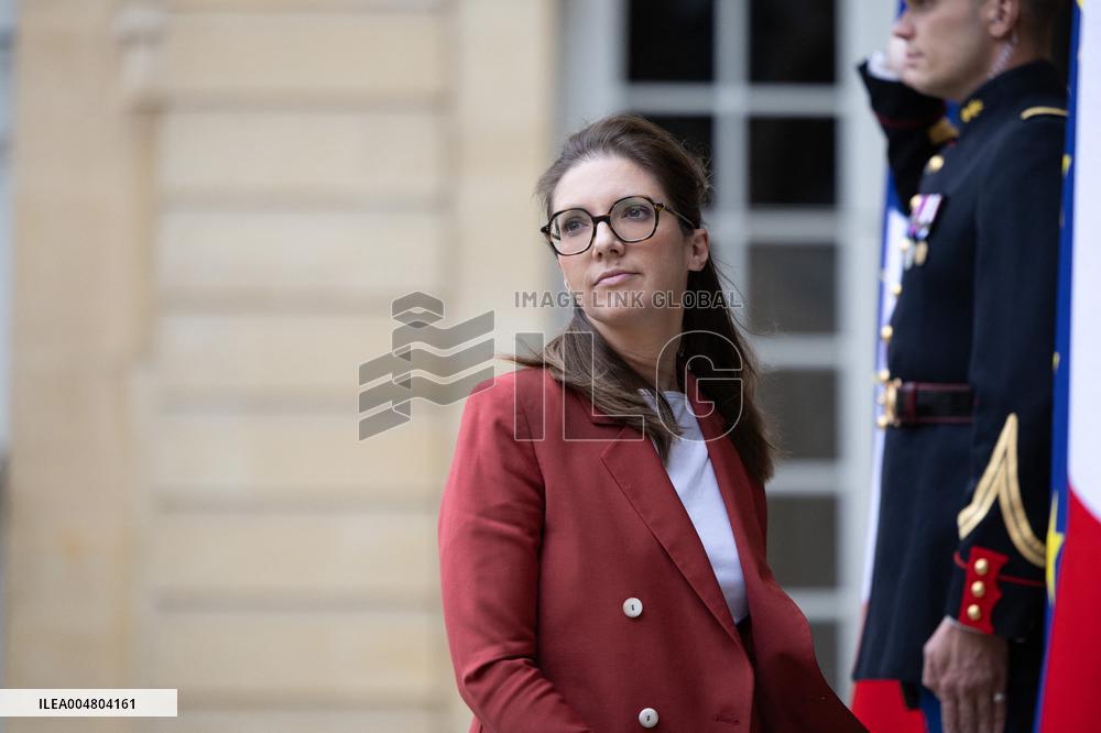 Meeting of newly-appointed ministers at Matignon - Paris