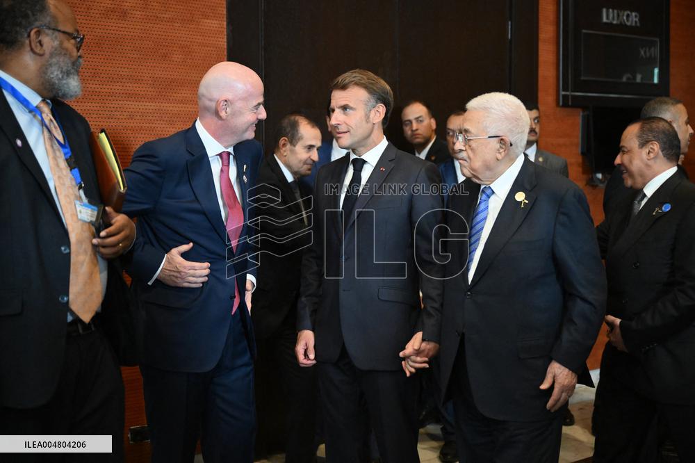 Sharm El-Sheikh Peace Summit in The Egypt