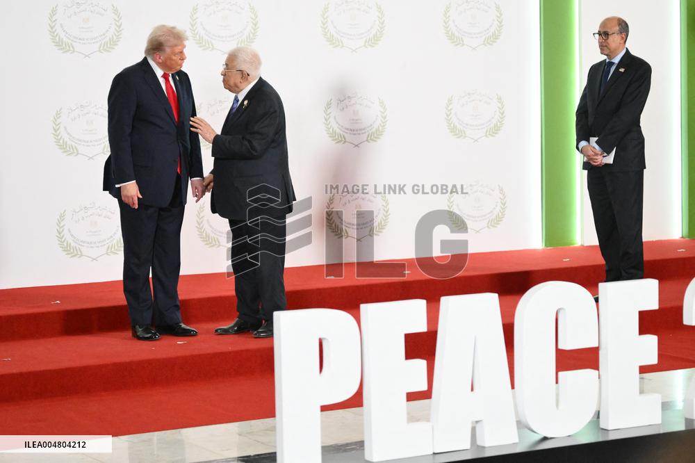 Sharm El-Sheikh Peace Summit in The Egypt