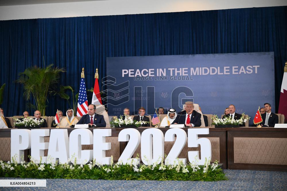 Sharm El-Sheikh Peace Summit in The Egypt